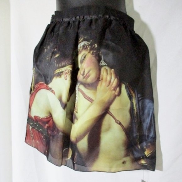 NEW NWT DOLCE & GABBANA GONNA ROMANTICO Skirt - Picture 2 of 9